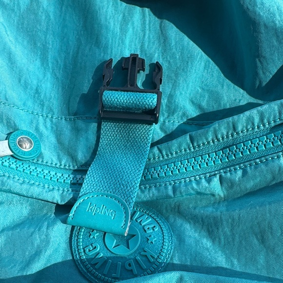 Kipling Turquoise Backpack - Picture 3 of 10